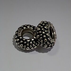 Elegant Silver Beaded Bracelet